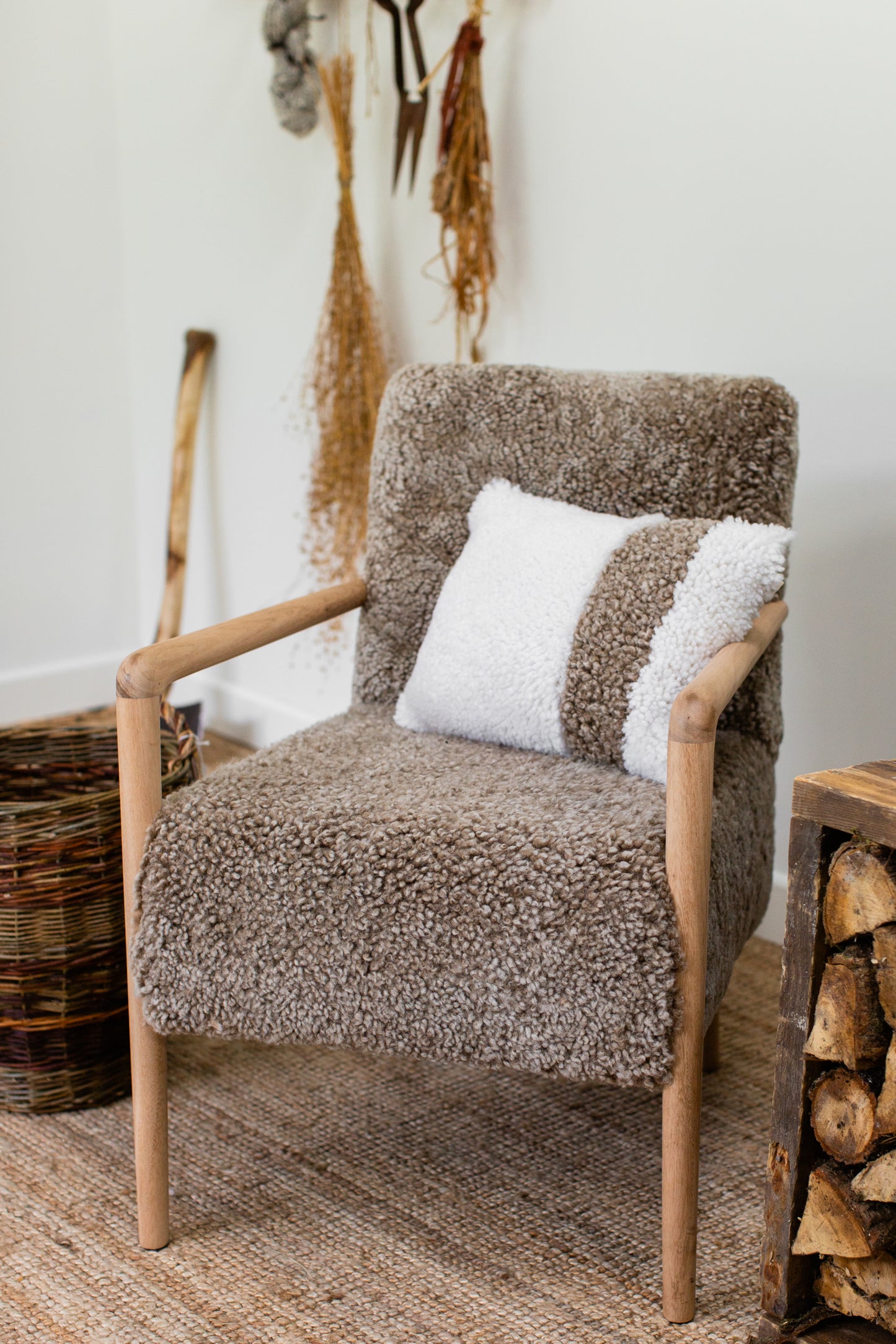 Sheepskin Chair
