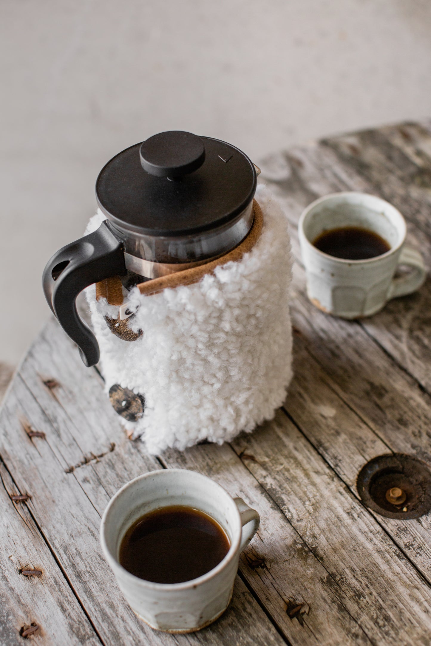 Sheepskin Cafetière Cosy