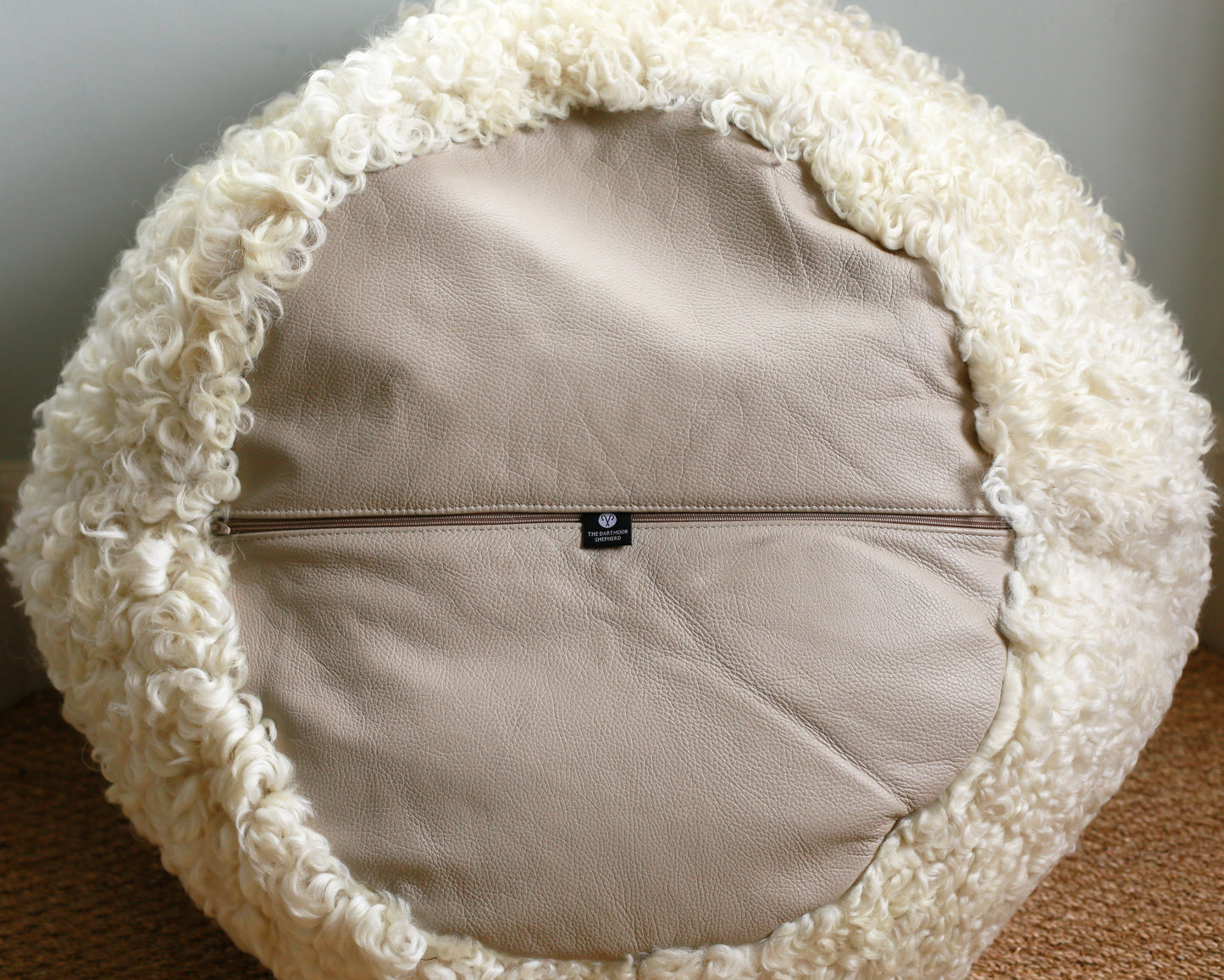 Whiteface Dartmoor Sheepskin Bean Bag