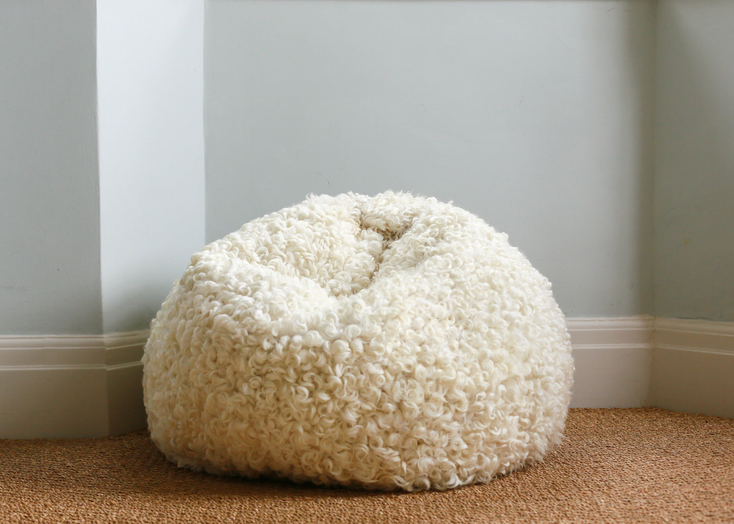 Whiteface Dartmoor Sheepskin Bean Bag
