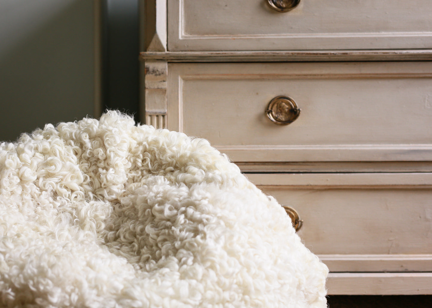 Whiteface Dartmoor Sheepskin Bean Bag