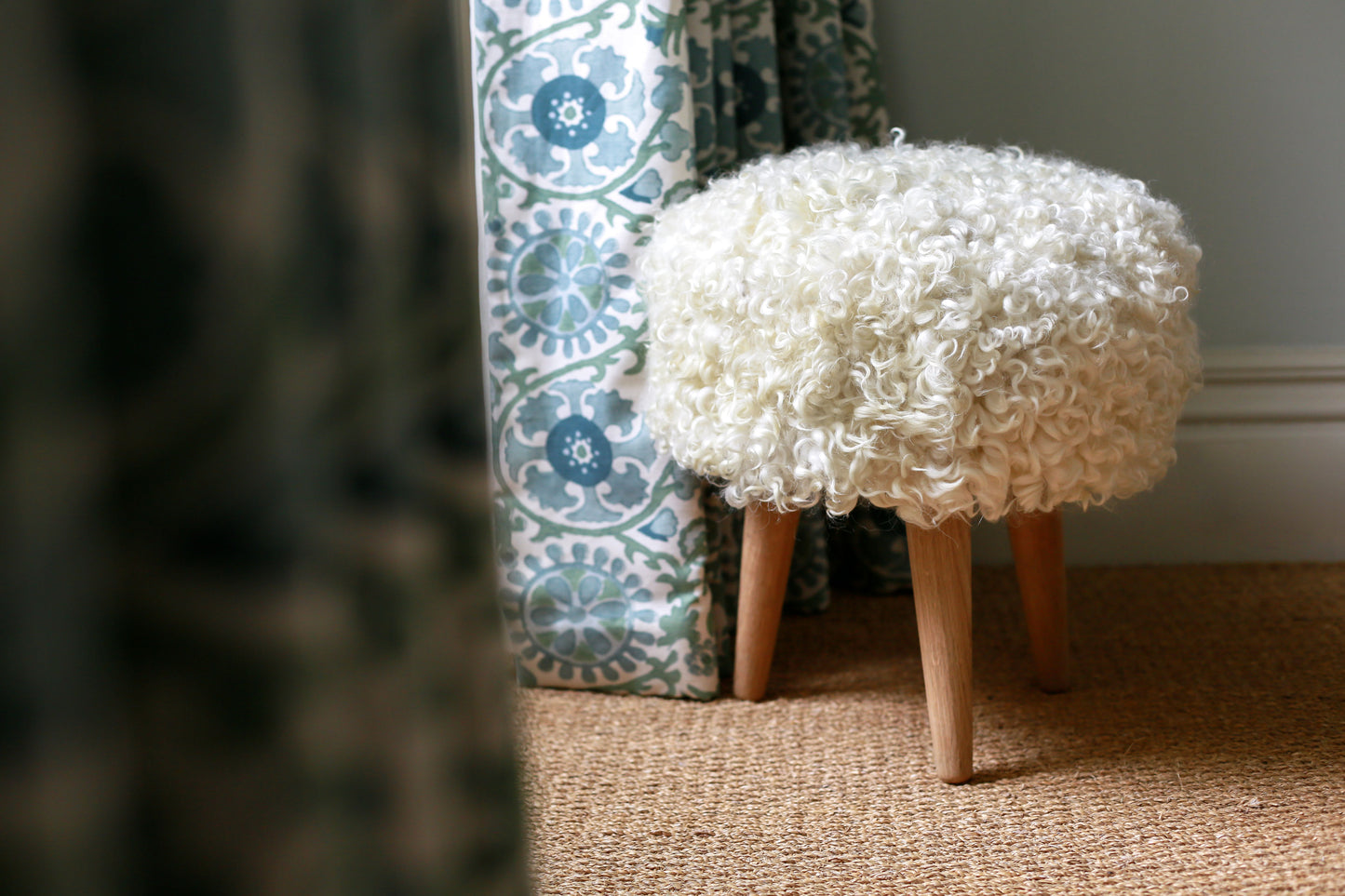 Whiteface Dartmoor Three Legged Stool