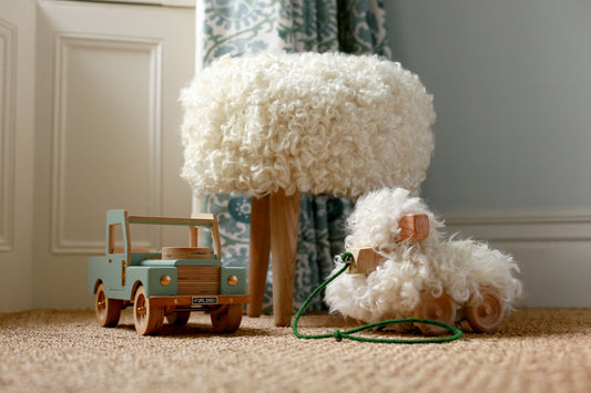 Whiteface Dartmoor Three Legged Stool