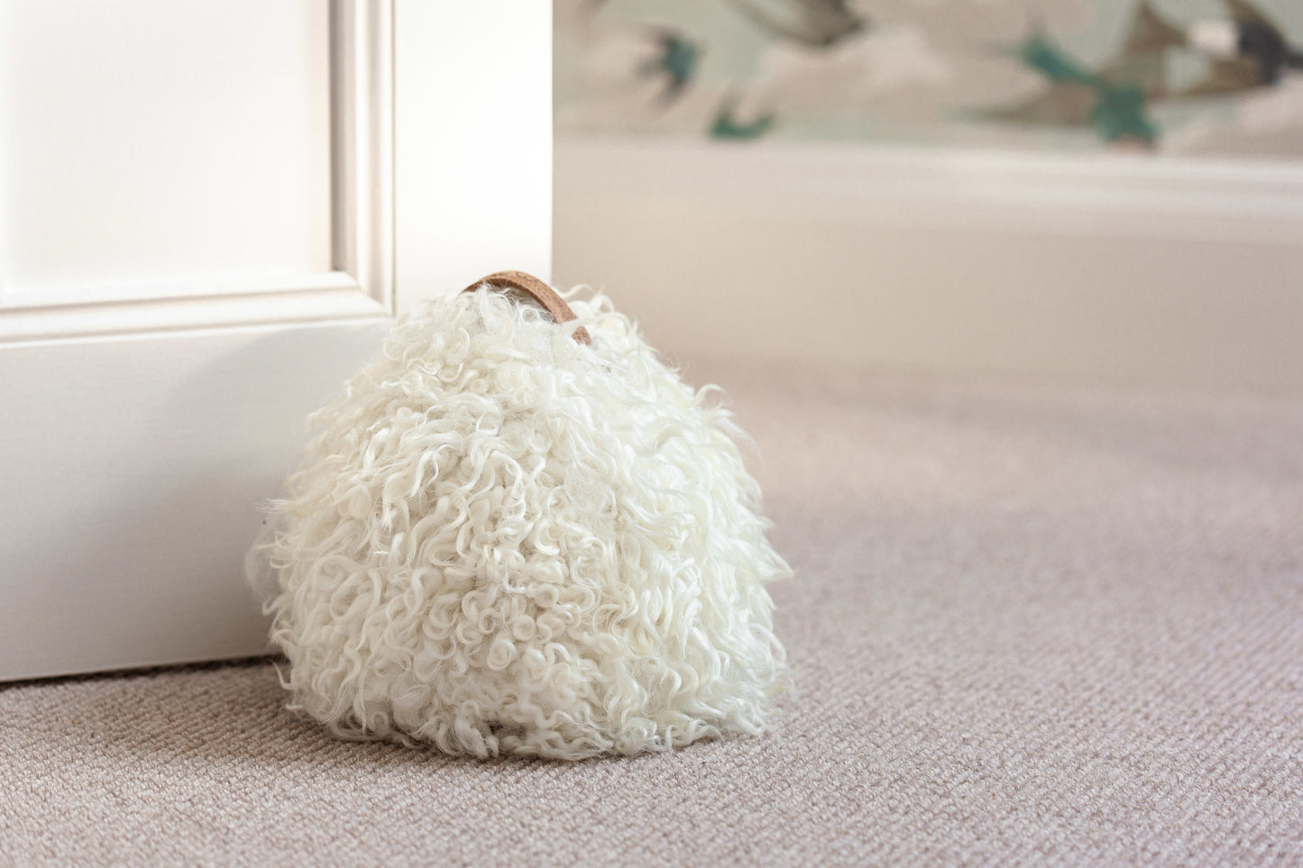 Curly Dartmoor Longwool Doorstop