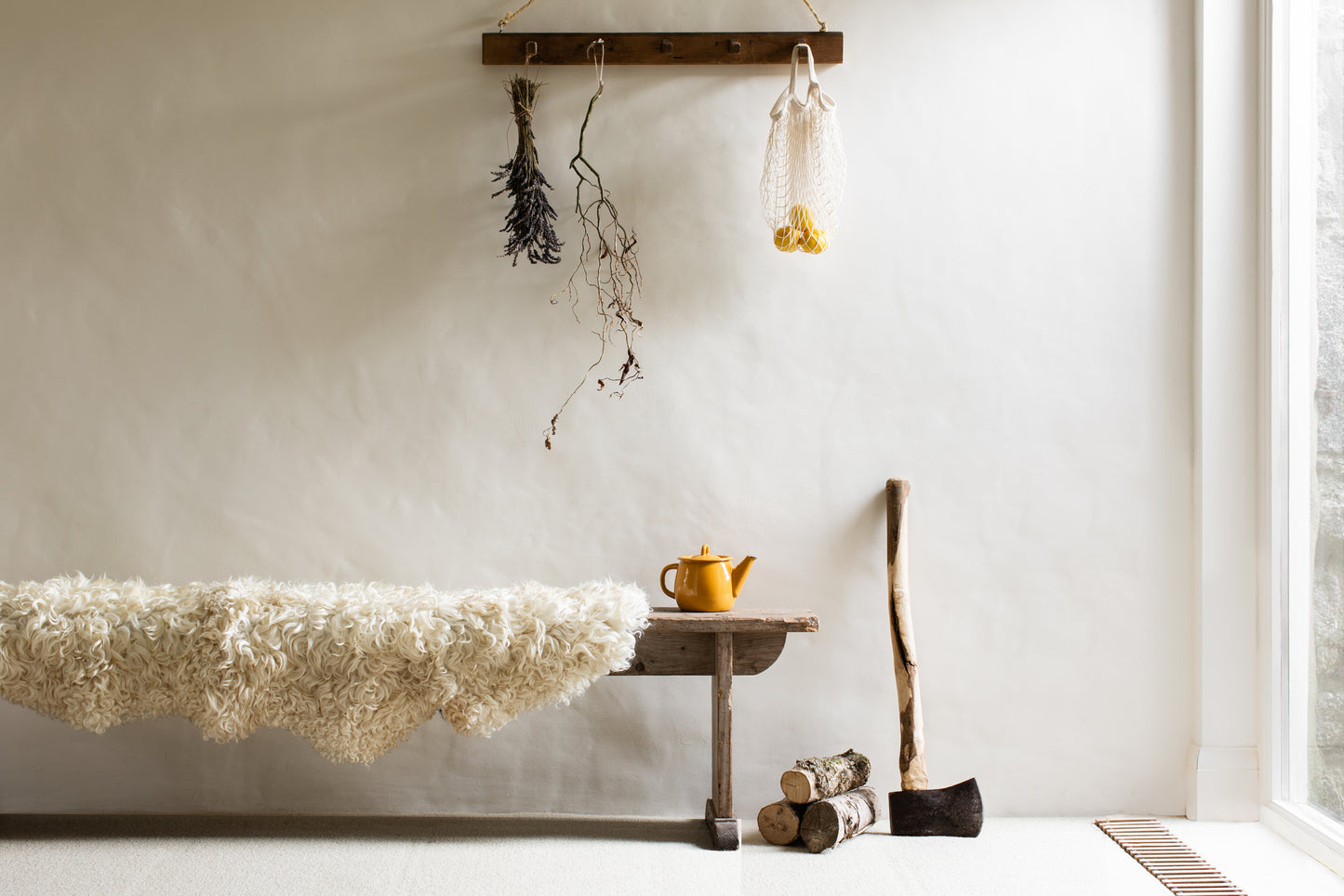 Double Longwool Sheepskin Rug