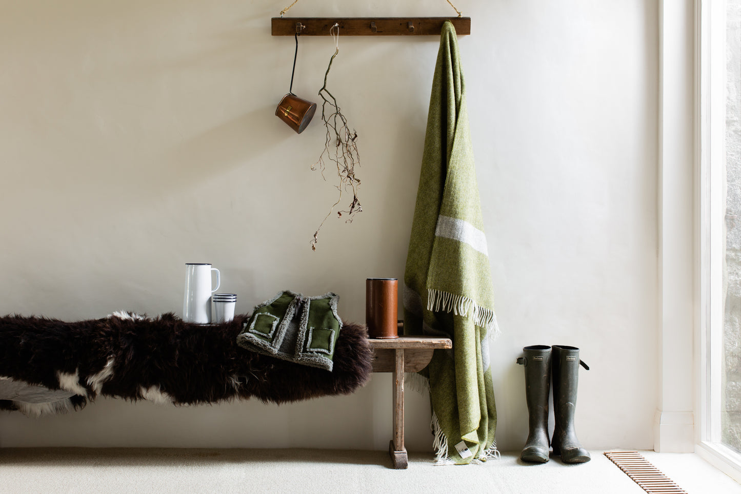 Double Jacob Sheepskin Rug
