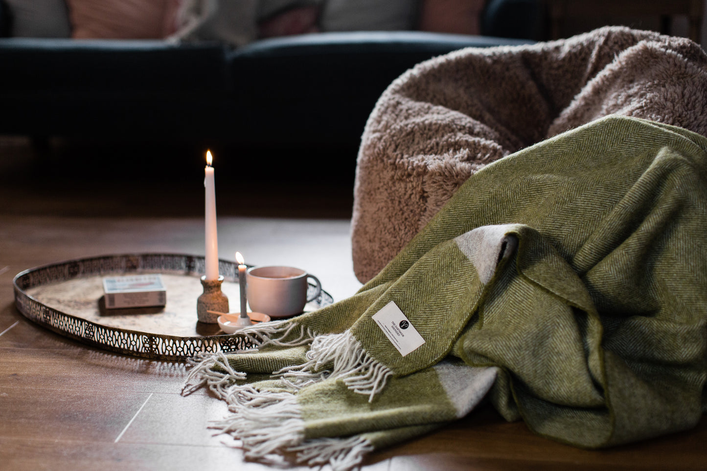 British Lambs Wool Blankets