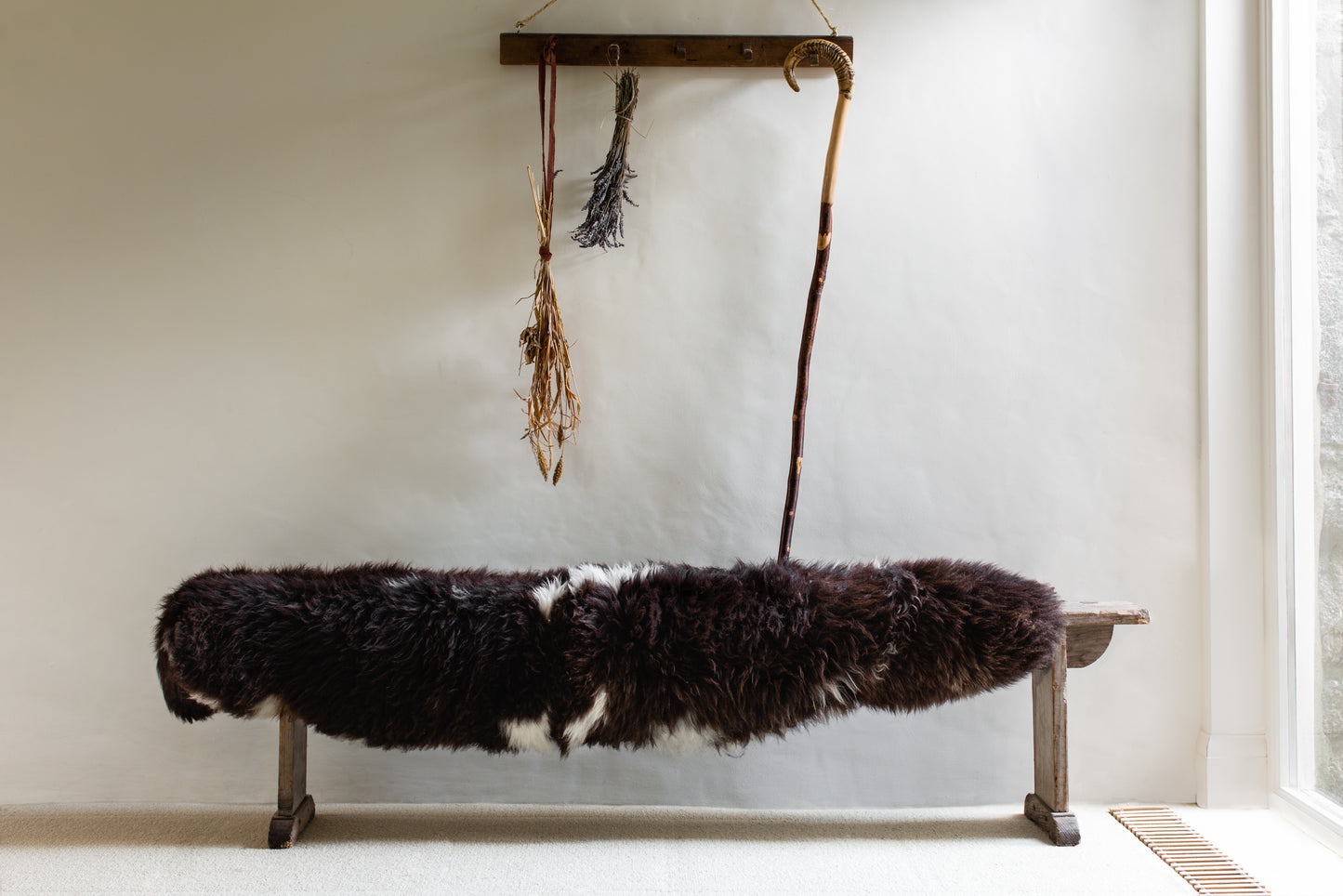 Double Jacob Sheepskin Rug
