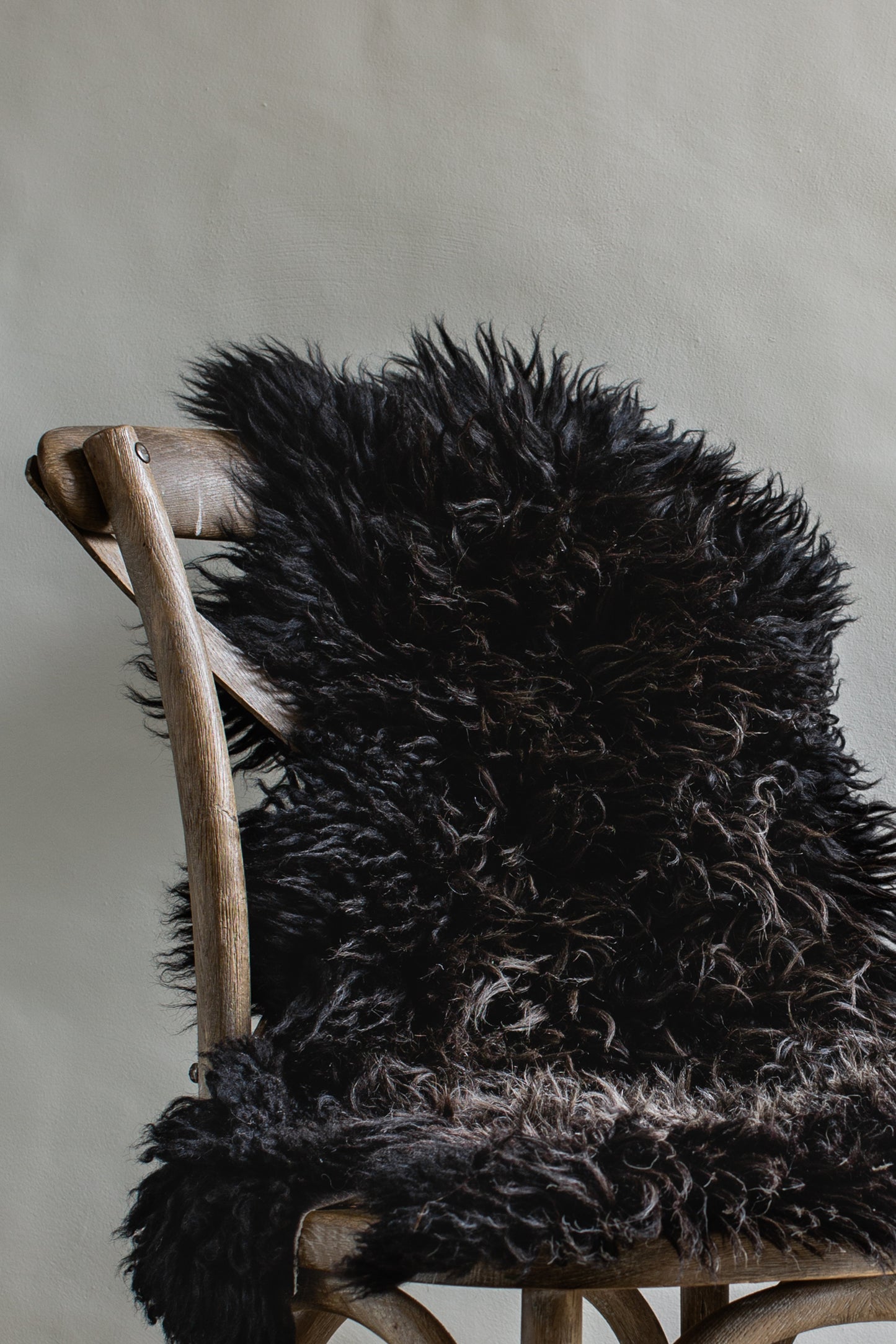 Gotland Cross Native Dartmoor Longwool Sheepskin Rug
