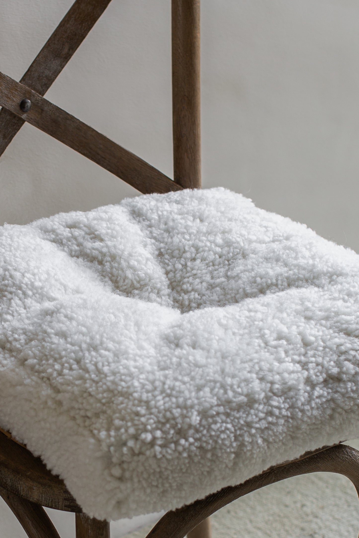 Sheepskin Square Seat Pads - Multiple Colours