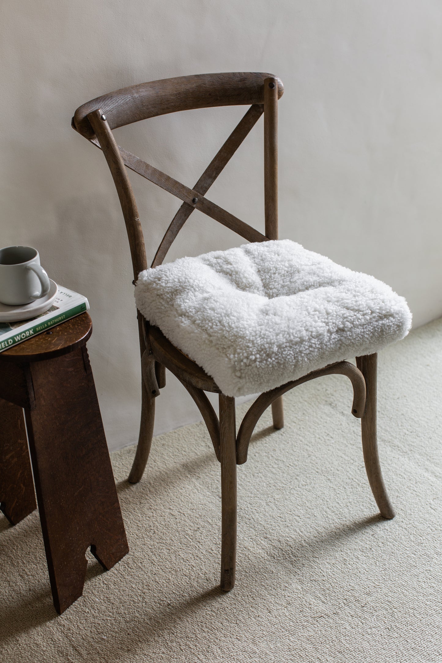 Sheepskin Square Seat Pads - Multiple Colours