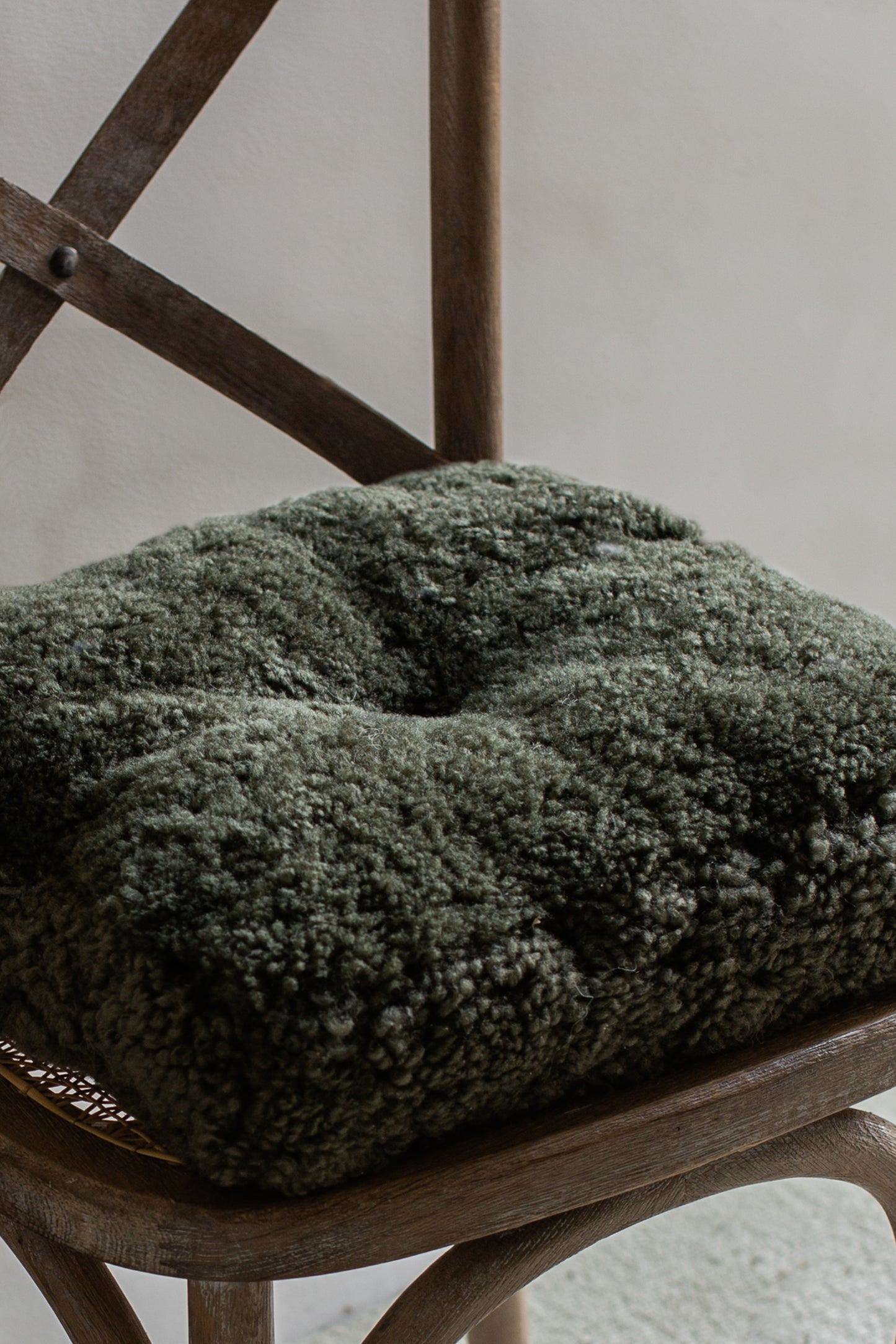 Sheepskin Square Seat Pads - Multiple Colours