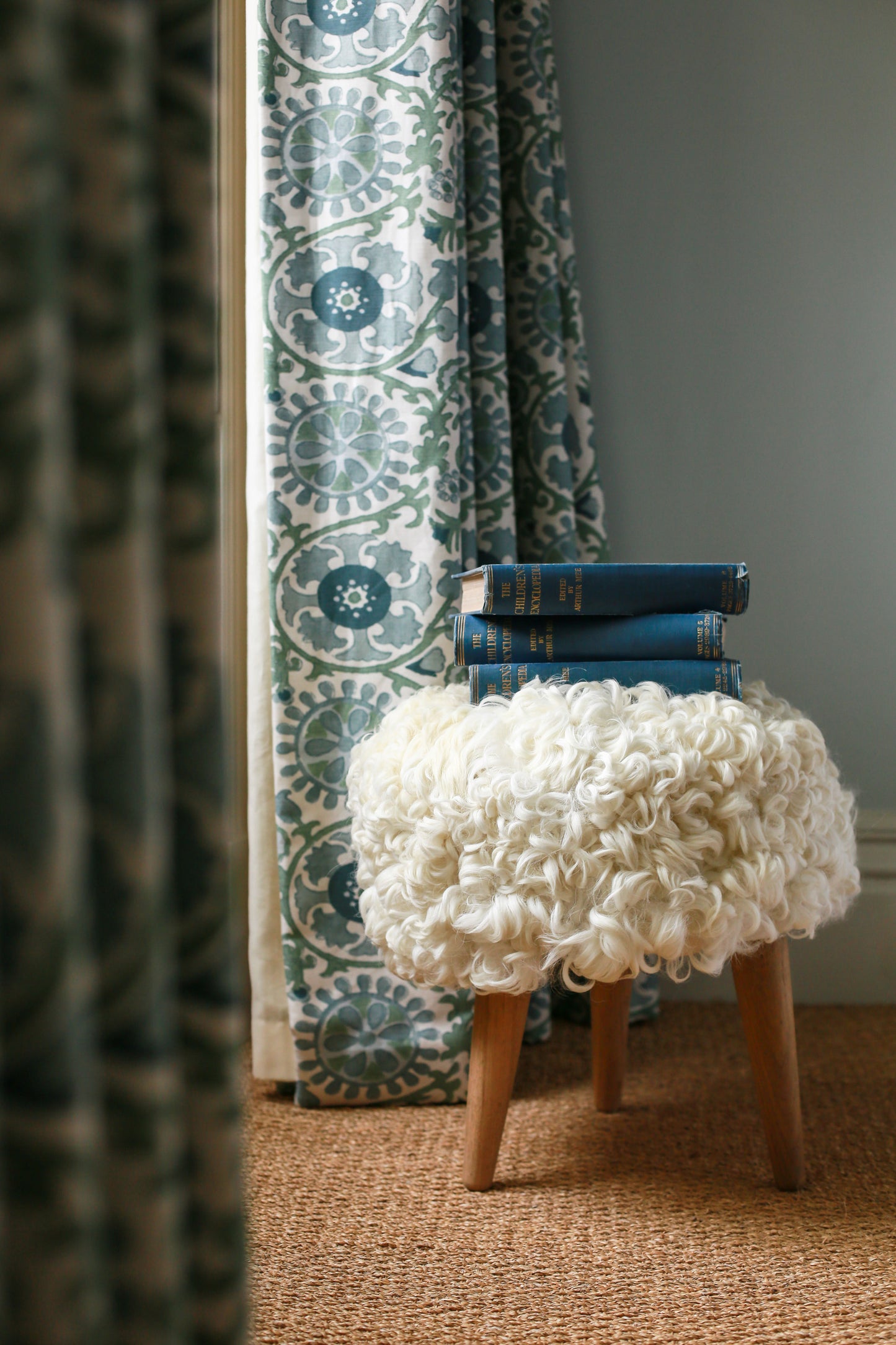 Devon and Cornwall Longwool Three Legged Stool