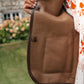 The Dartmoor Sheepskin Gilet in Brown