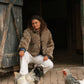 The Dartmoor Sheepskin Jacket in Brown