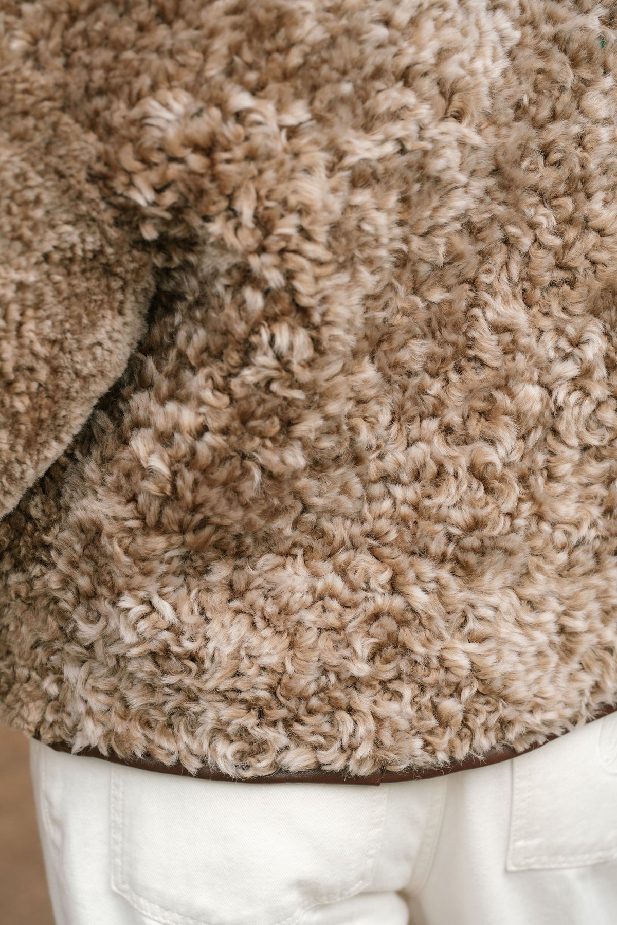The Dartmoor Sheepskin Jacket in Brown
