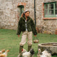 The Dartmoor Sheepskin Jacket in Olive