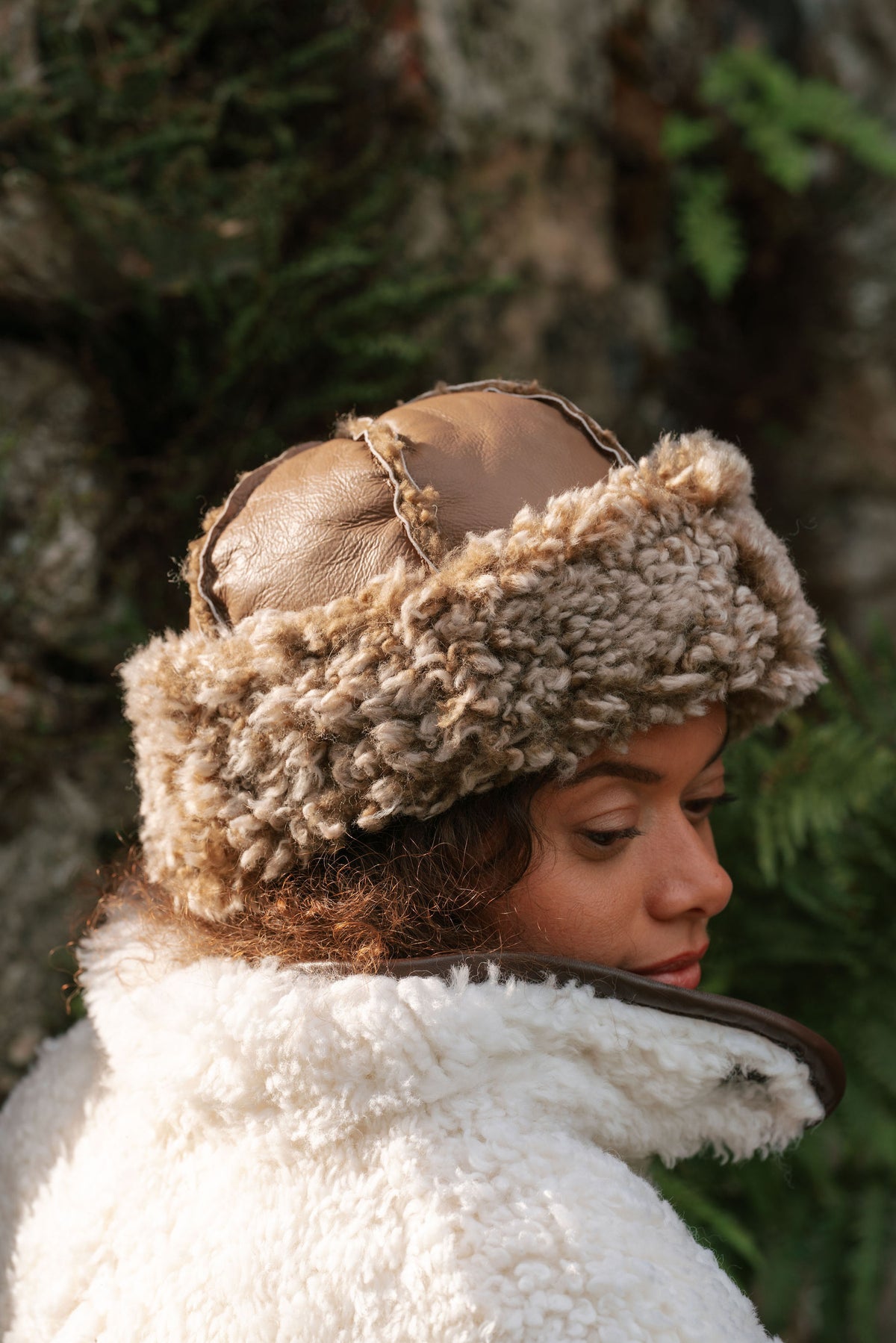 The Shepherd's Beanie Hat in Brown