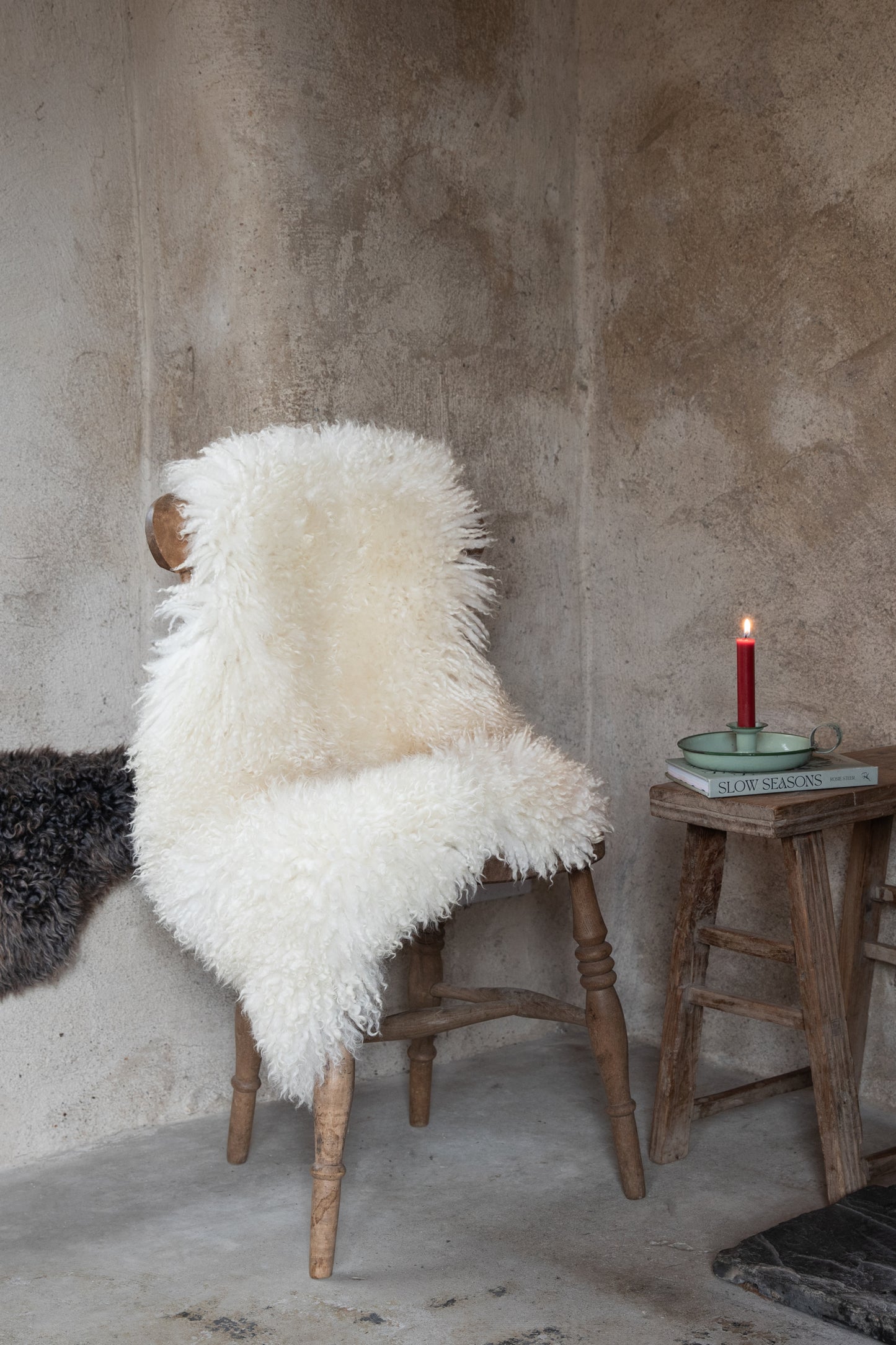 Whiteface Dartmoor Cross Sheepskin