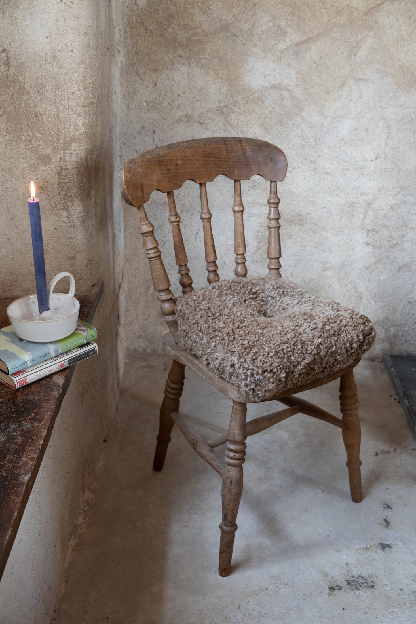 Sheepskin Square Seat Pads - Multiple Colours