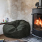 Giant Cropped Sheepskin Bean Bag