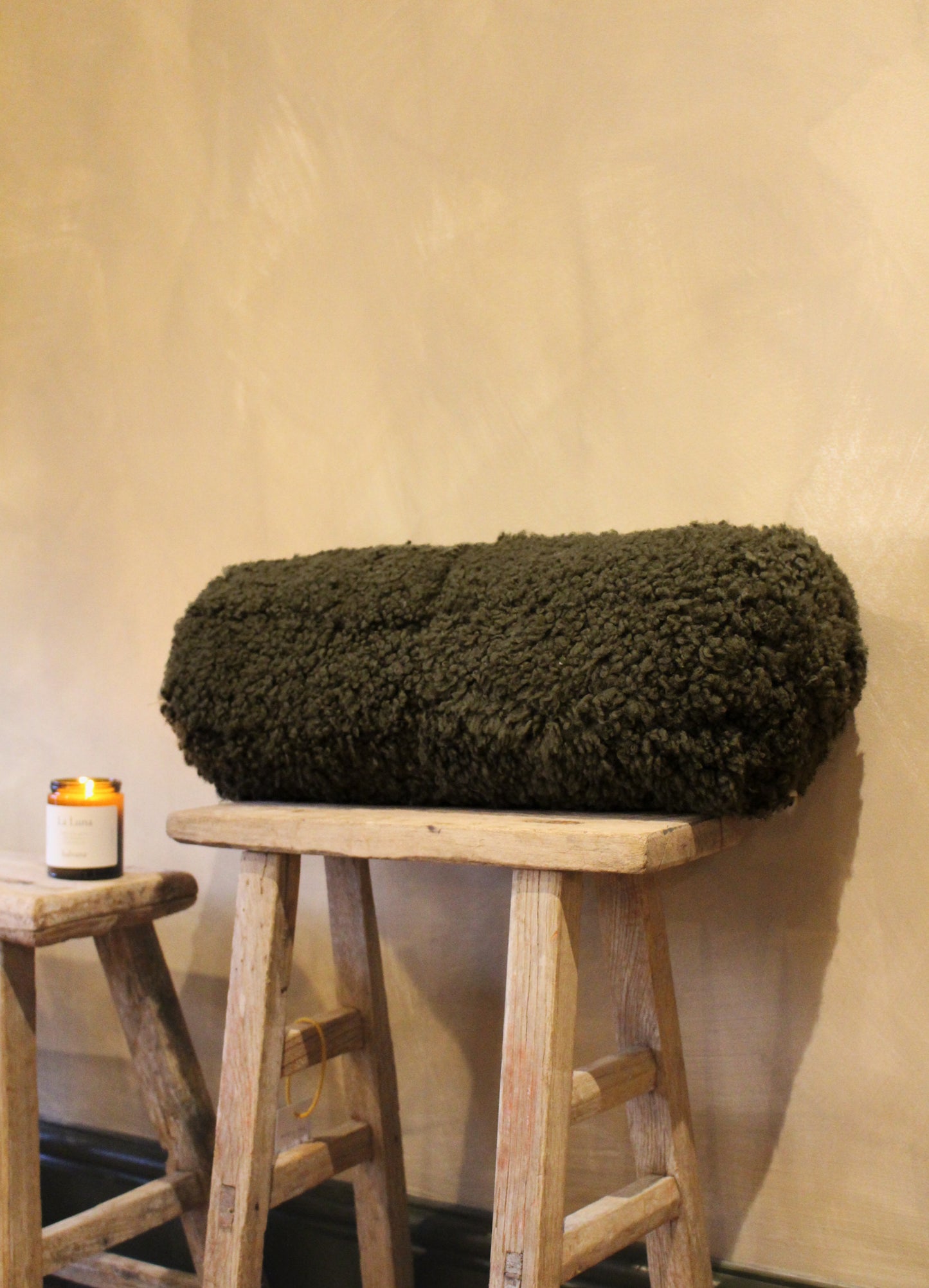 Olive Bolster Cushion