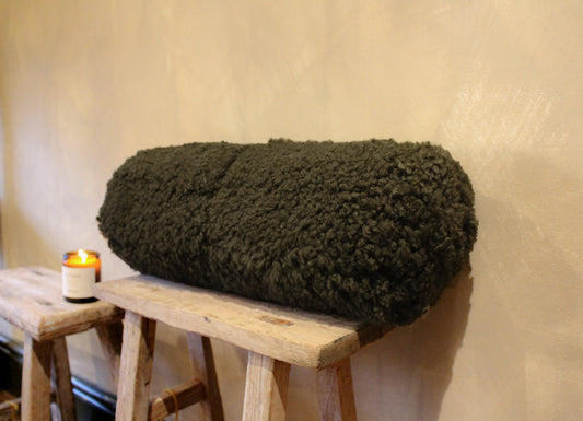 Olive Bolster Cushion