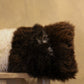 Brown welsh Mountain x Whiteface Dartmoor Cushion