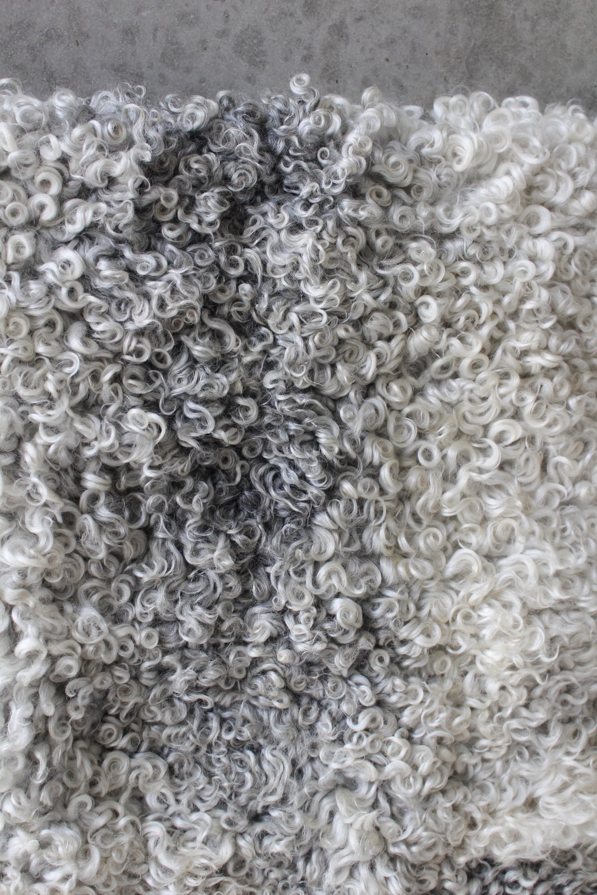 Double Gotland x Whiteface Dartmoor Rug