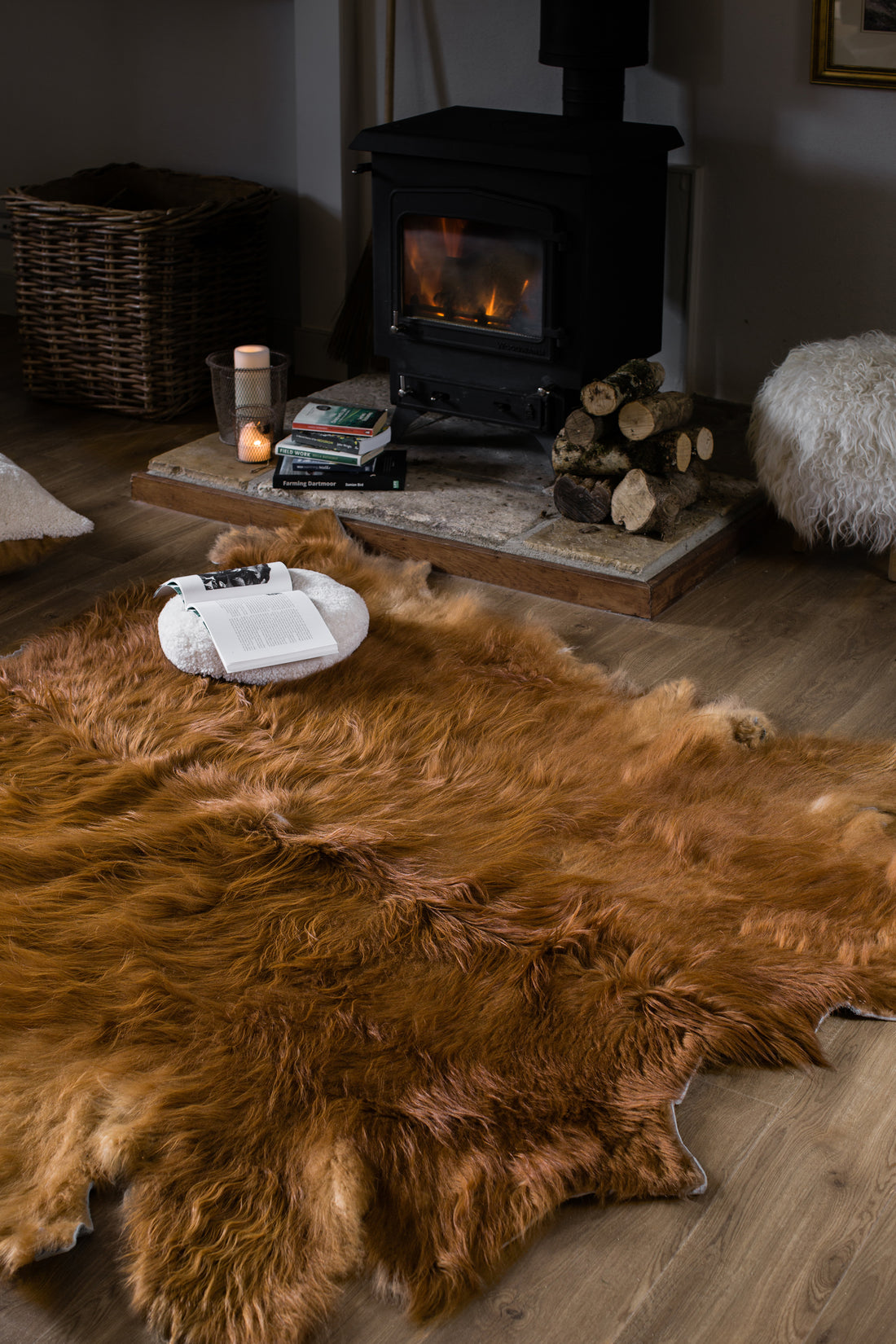 Highland Cow Hide – The Dartmoor Shepherd