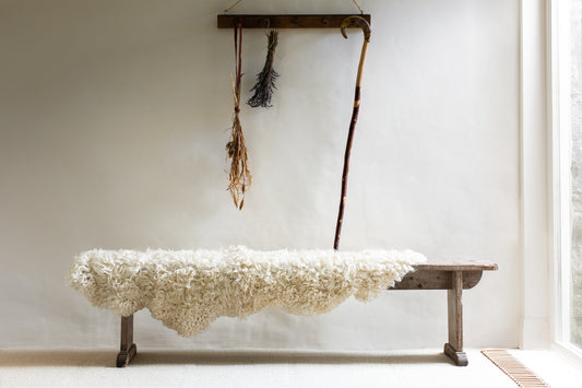 Double Longwool Sheepskin Rug